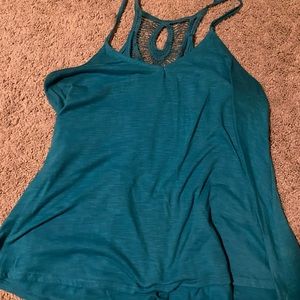 Teal shirt! Size small.